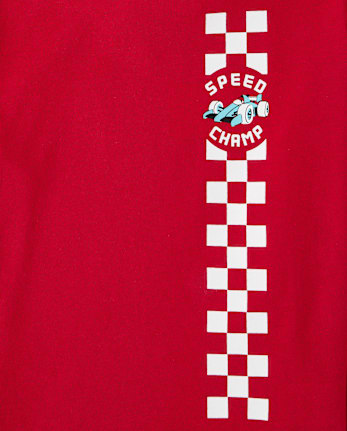 Baby And Toddler Boys Racecar Graphic Tee