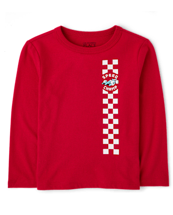 Baby And Toddler Boys Racecar Graphic Tee