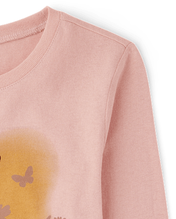 Girls Deer Graphic Tee