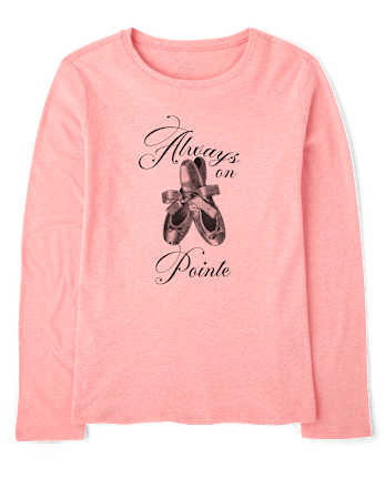 Girls Always On Pointe Graphic Tee