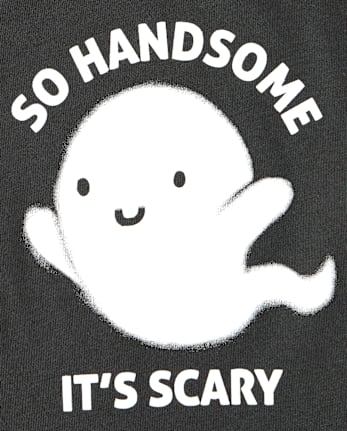 Baby And Toddler Boys Halloween Handsome Graphic Tee