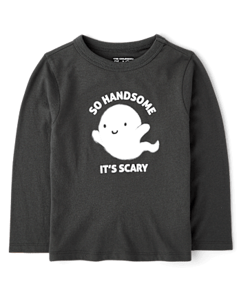 Baby And Toddler Boys Halloween Handsome Graphic Tee