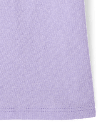T-shirt graphique pour bébés et petites filles « Tante » - PETAL PURPLE