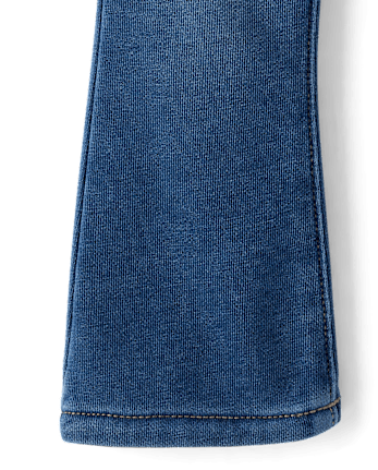 Toddler Girls French Terry Flare Sweatpant Jeans