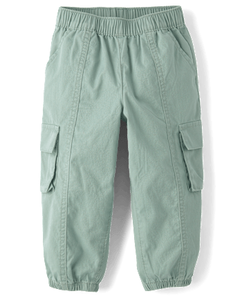 Baby And Toddler Girls Pull On Cargo Jogger Pants