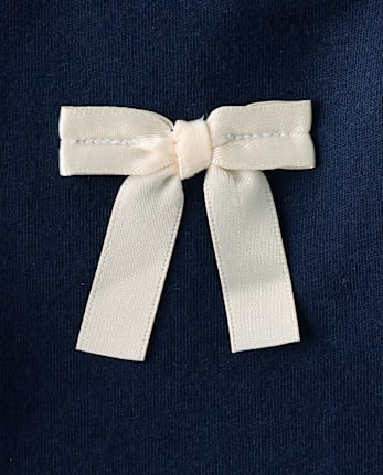 Toddler Girls Bow Peplum Top