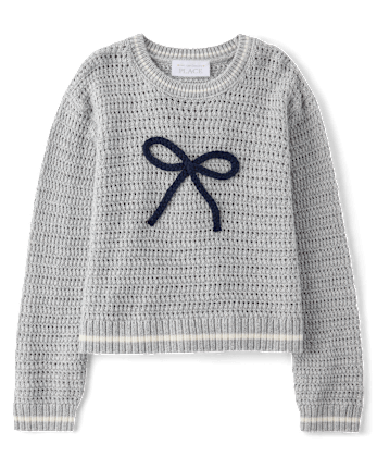 Toddler Girls Embellished Sweater