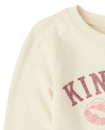 Baby And Toddler Girls Kindness Graphic Tee