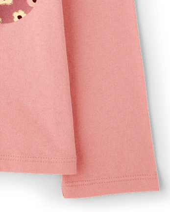 Baby And Toddler Girls Fox Graphic Tee