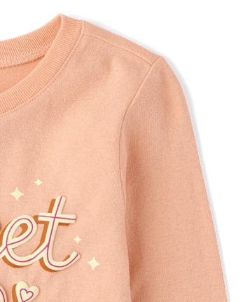 T-shirt graphique pour bébés et petites filles sur le thème de Thanksgiving, doux comme une tarte