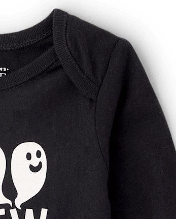 Baby Matching Family Glow Halloween Boo Crew Graphic Bodysuit