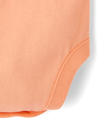 Baby Halloween Pumpkin Face Graphic Bodysuit
