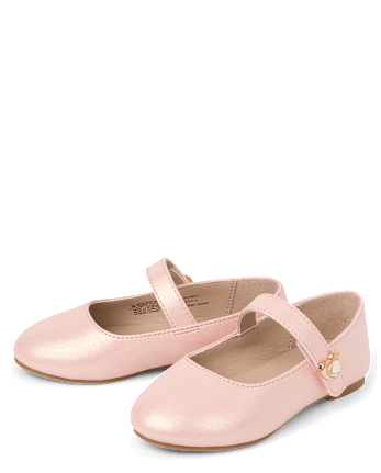 Toddler Girls Charm Ballet Flats