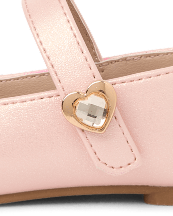 Toddler Girls Charm Ballet Flats