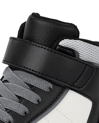Boys Colorblock Mid Top Sneakers