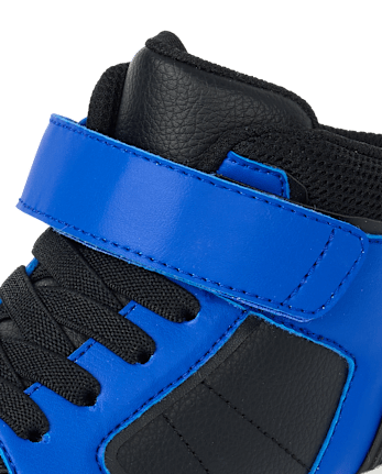 Boys Colorblock Mid Top Sneakers