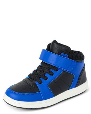 Boys Colorblock Mid Top Sneakers