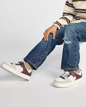 Toddler Boys Colorblock Low Top Sneakers