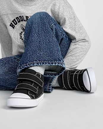 Toddler Boys Mid Top Sneakers