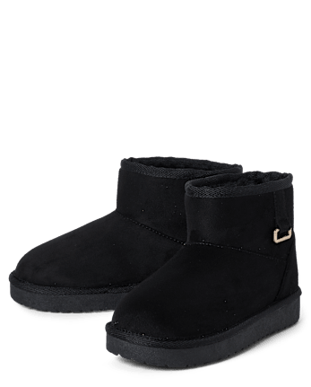 Girls Teddy Boots