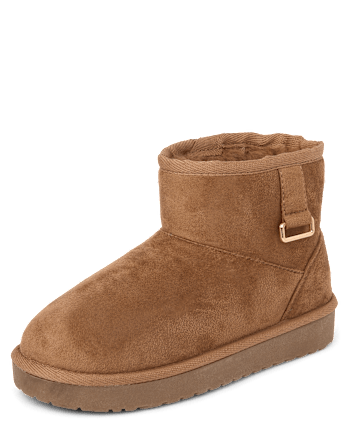Girls Teddy Boots