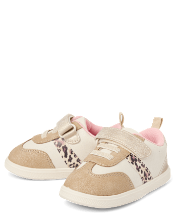 Baby Girls First Steps Colorblock Low Top Sneakers
