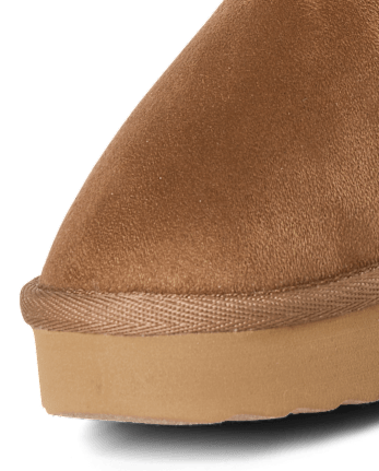 Girls Bow Teddy Boots