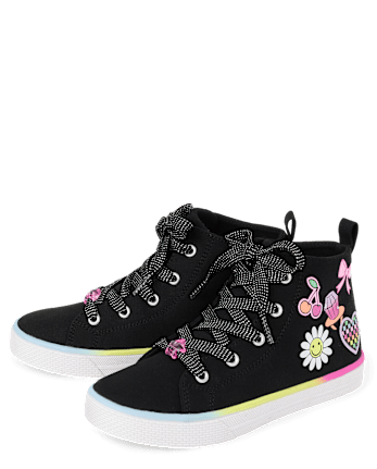 Girls Icon High Top Sneakers