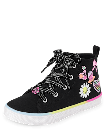 Girls Icon High Top Sneakers