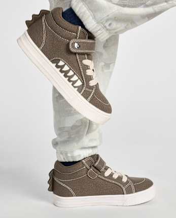 Toddler Boys Dino Mid Top Sneakers