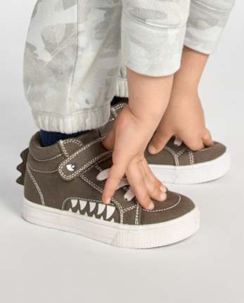 Toddler Boys Dino Mid Top Sneakers