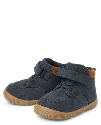 Baby Boys First Steps High Top Boots