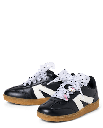 Girls Hello Kitty® Scalloped Low Top Sneakers
