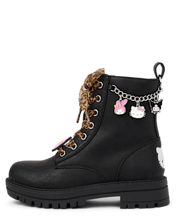 Girls Hello Kitty® And Friends Combat Boots