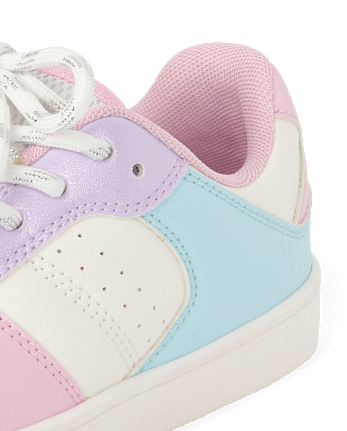 Girls Colorblock Low Top Sneakers