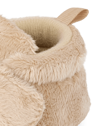 Baby Boys Faux Fur Booties