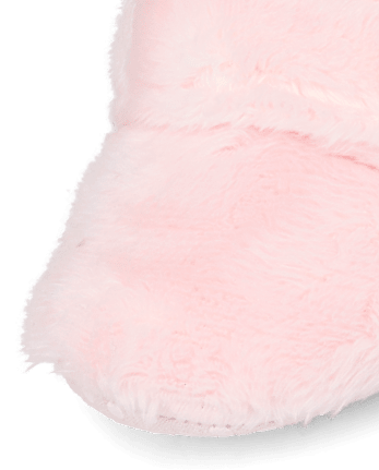 Baby Girls Faux Fur Booties
