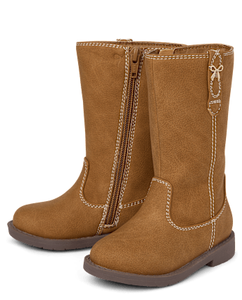 Toddler Girls Tall Charm Boots