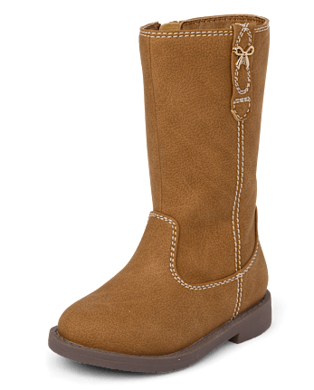 Toddler Girls Tall Charm Boots