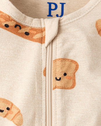 Baby And Toddler Food Snug Fit Footed One Piece Pajamas - Super Soft