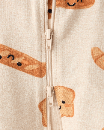 Baby And Toddler Food Snug Fit Footed One Piece Pajamas - Super Soft