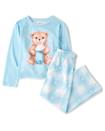 Girls Bear Pajamas