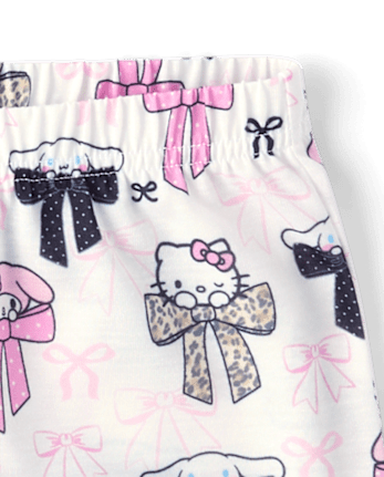 Pyjama Hello Kitty® et ses amis pour filles, avec boutons nœud sur le devant