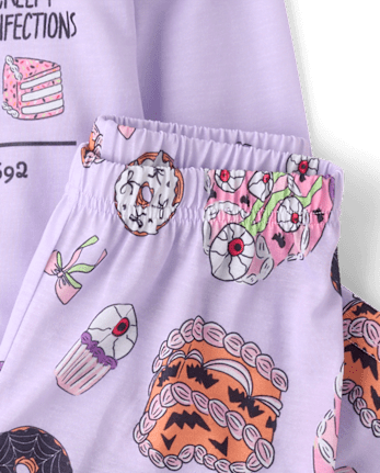 Girls Halloween Baking Pajamas