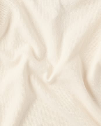 Girls Ribbed Henley Pajama Top