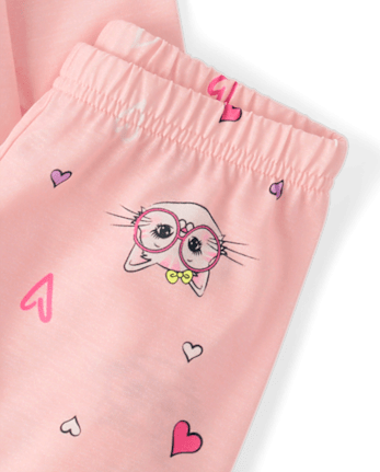 Girls Cat Books Pajamas - PRIMROSE CL