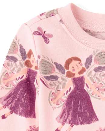 Baby And Toddler Girls Fairy Snug Fit Cotton Pajamas