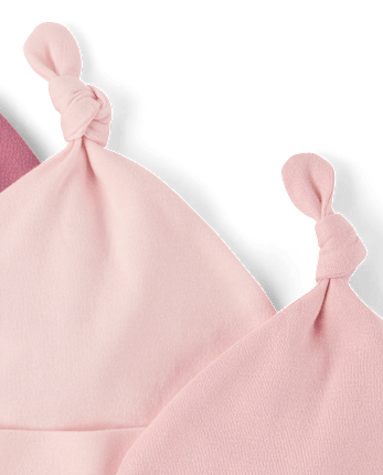Baby Girls Hat And Mittens 6-Piece Set