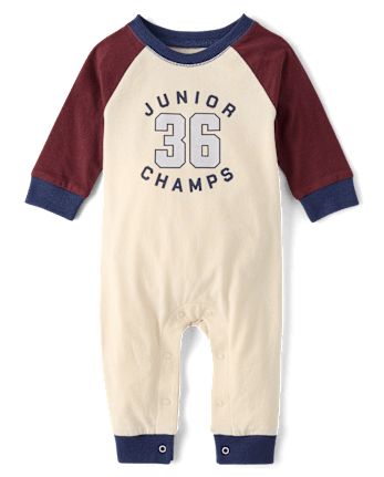 Combinaison universitaire pour bébé garçon (lot de 2)