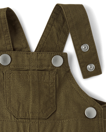 Baby Boys Utility Overalls 2-Piece Outfit Set